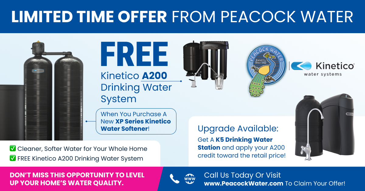 Peacock Water Offer Peacock Water Offer